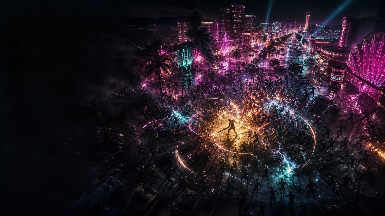 Escape From Las Vegas concept key art