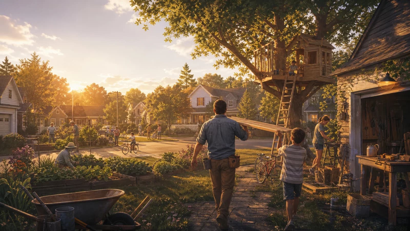 Dad Simulator concept key art
